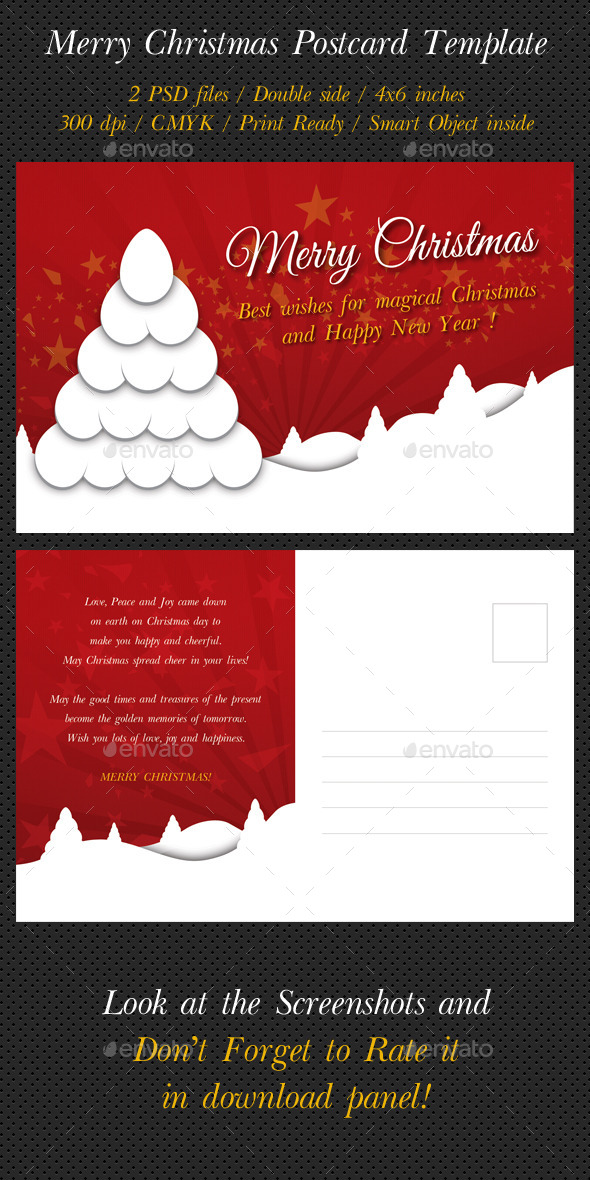 GraphicRiver Merry Christmas Postcard Template V03 9751704 GraphicRiver Merry Christmas Postcard Template V03 9751704