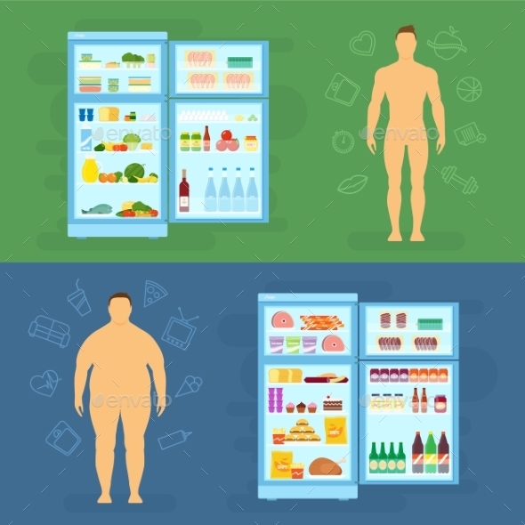 GraphicRiver Healthy Lifestyle Flat Infographic 9752111 GraphicRiver Healthy Lifestyle Flat Infographic 9752111
