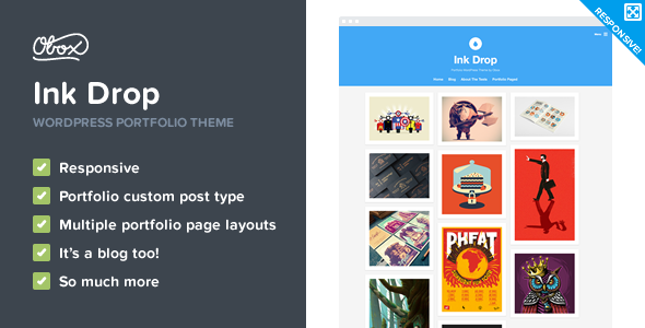 ThemeForest Ink Drop Responsive WordPress Portfolio Theme 9711395 ThemeForest Ink Drop Responsive WordPress Portfolio Theme 9711395