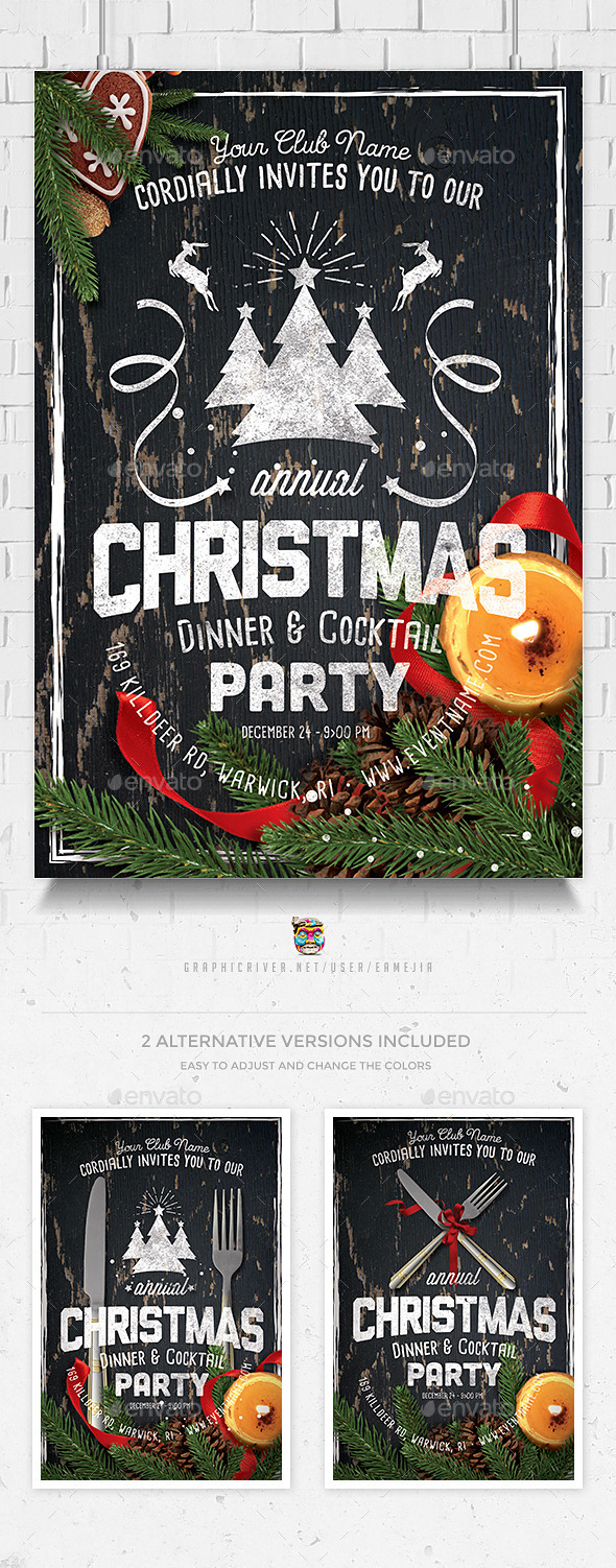 GraphicRiver Christmas Celebration Flyer Template 9752993 GraphicRiver Christmas Celebration Flyer Template 9752993