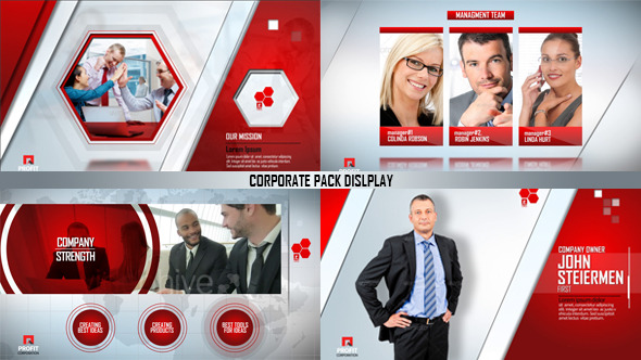 Corporate Pack Display Corporate Pack Display