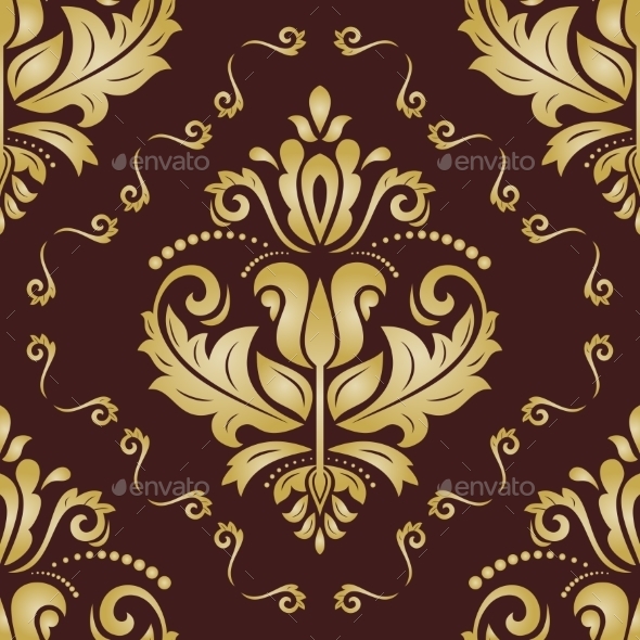 GraphicRiver Floral Vector Pattern Orient Abstract Background 9753238 GraphicRiver Floral Vector Pattern Orient Abstract Background 9753238