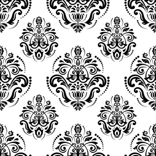 GraphicRiver Damask Seamless Vector Pattern Orient Background 9753462 GraphicRiver Damask Seamless Vector Pattern Orient Background 9753462