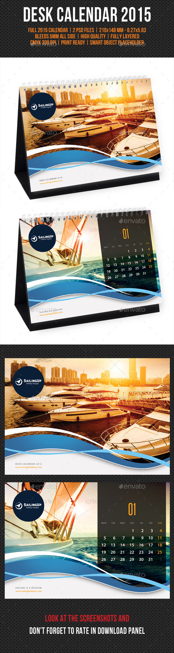 GraphicRiver Creative Desk Calendar 2015 V08 9753481 GraphicRiver Creative Desk Calendar 2015 V08 9753481