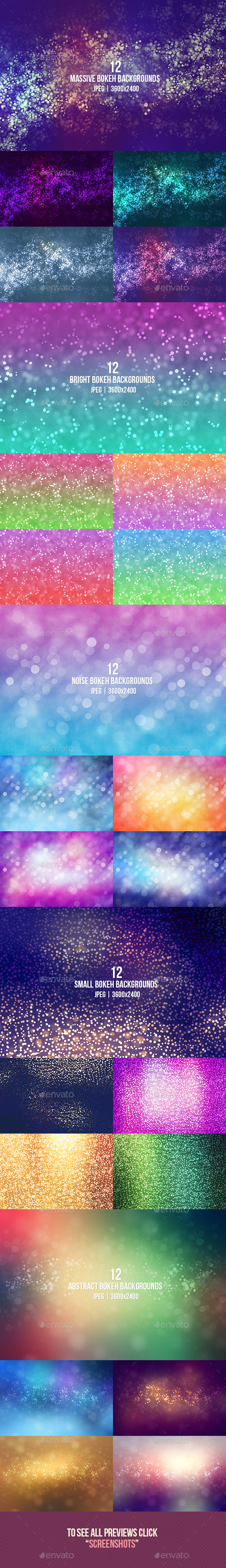 GraphicRiver Bokeh Backgrounds Bundle 9753878 GraphicRiver Bokeh Backgrounds Bundle 9753878