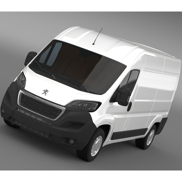 3DOcean Peugeot Boxer Van L2H2 2014 9754253 3DOcean Peugeot Boxer Van L2H2 2014 9754253