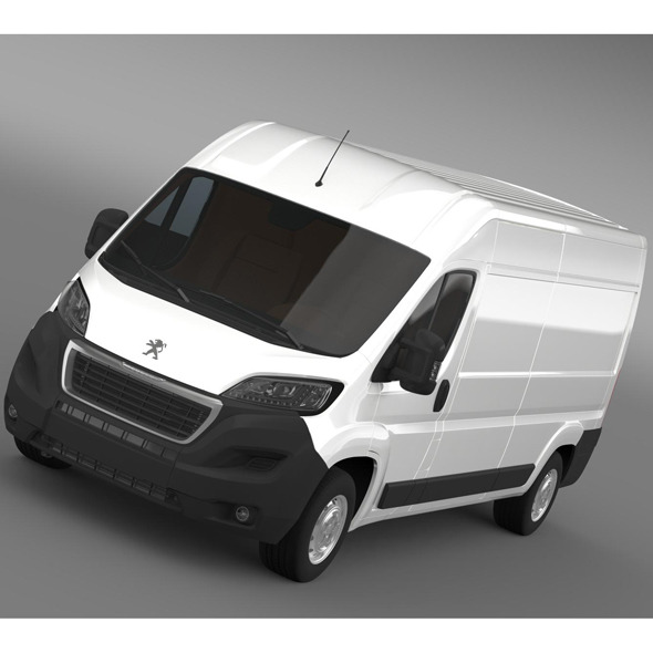 3DOcean Peugeot Boxer Van L3H2 2014 9754256 3DOcean Peugeot Boxer Van L3H2 2014 9754256