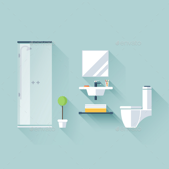 GraphicRiver Bathroom 9754468 GraphicRiver Bathroom 9754468