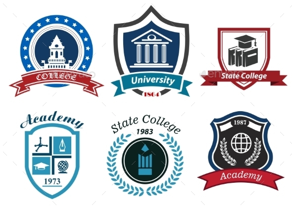 GraphicRiver Academy Emblems 9754952 GraphicRiver Academy Emblems 9754952