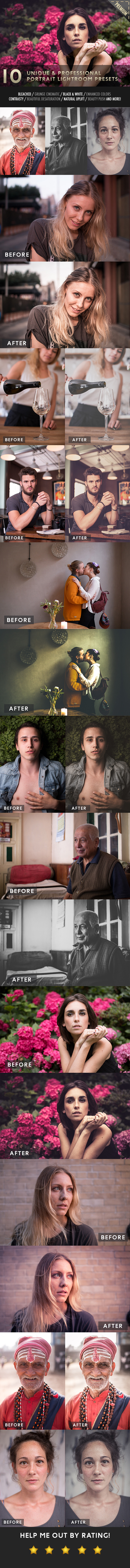 GraphicRiver 10 Portrait Photography Lightroom Presets 9755144 GraphicRiver 10 Portrait Photography Lightroom Presets 9755144