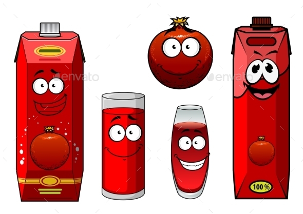 Pomegranate Juice and Fruit