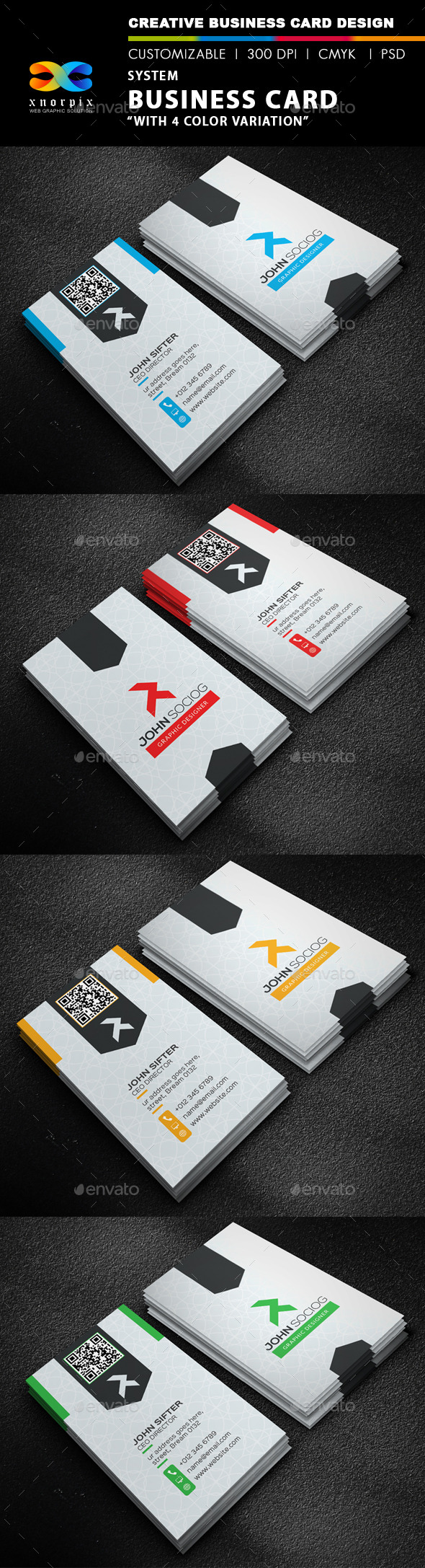 GraphicRiver Personal Business Card 9755699 GraphicRiver Personal Business Card 9755699