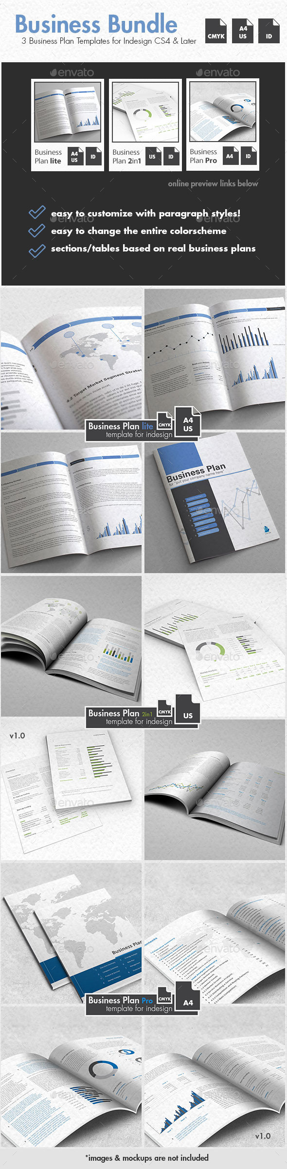 GraphicRiver 3 Business Plan Templates Bundle 9756647 GraphicRiver 3 Business Plan Templates Bundle 9756647