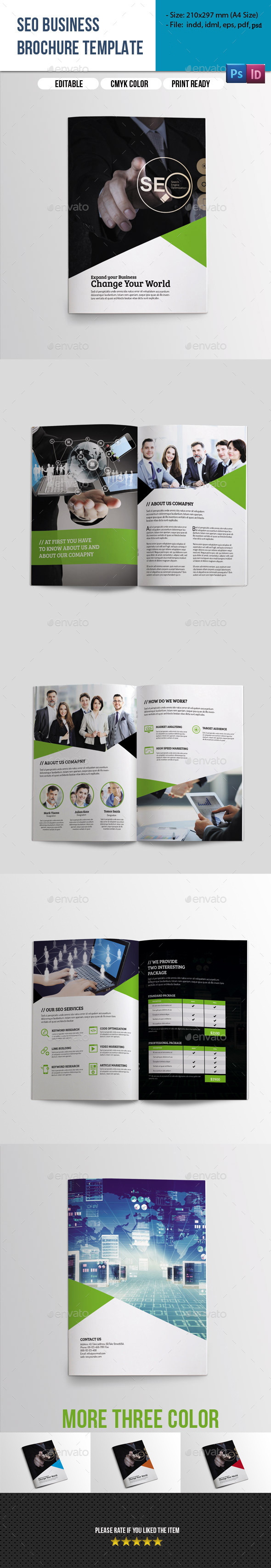 8 Pages SEO Business Brochure 8 Pages SEO Business Brochure