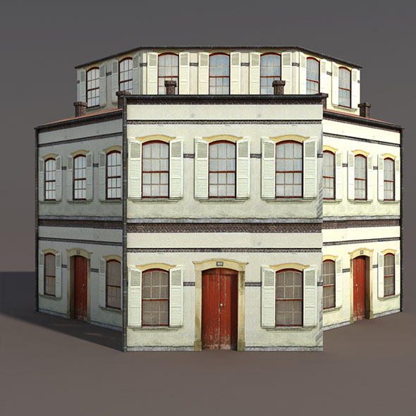 3DOcean Apartment House #97 Low Poly 3D Model 9760612 3DOcean Apartment House #97 Low Poly 3D Model 9760612