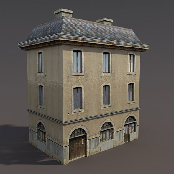 3DOcean Apartment House #99 Low poly 3D Model 9760837 3DOcean Apartment House #99 Low poly 3D Model 9760837
