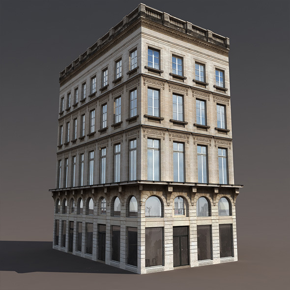 Apartment House #118 Low Poly 3D MOdel Apartment House #118 Low Poly 3D MOdel