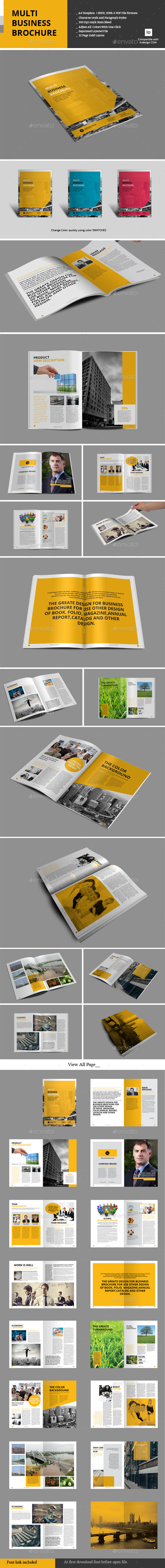GraphicRiver Multi Business Brochure 9765037 GraphicRiver Multi Business Brochure 9765037