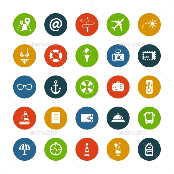 GraphicRiver Travel Icons 9766318 GraphicRiver Travel Icons 9766318