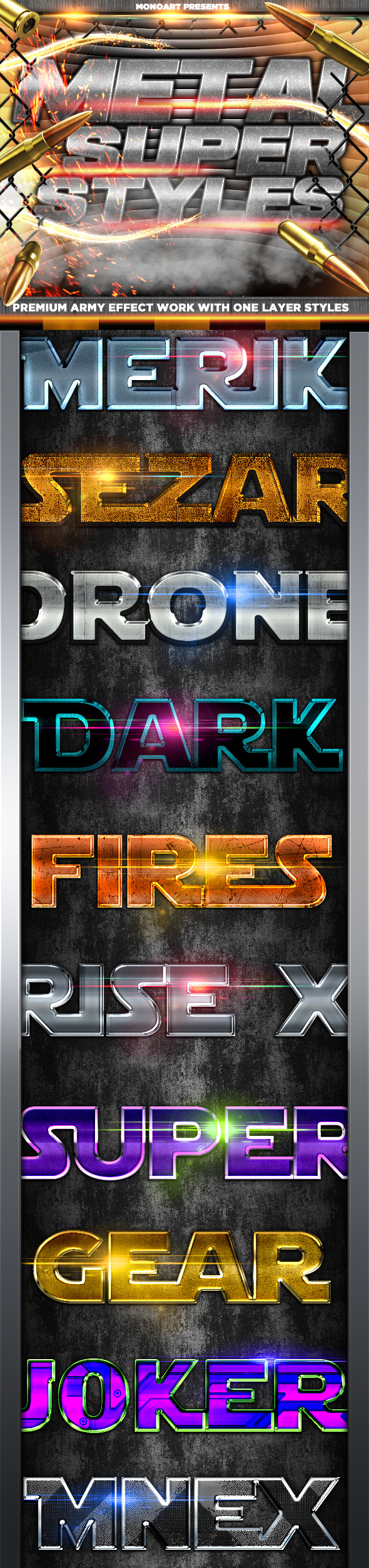 GraphicRiver Metal Super Styles 9766675 GraphicRiver Metal Super Styles 9766675