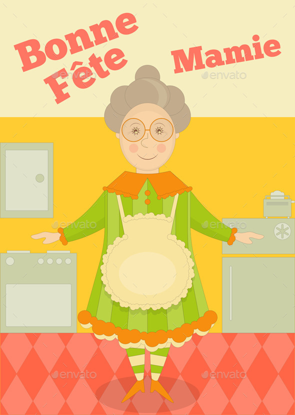 GraphicRiver Grandmother Day France 9766890 GraphicRiver Grandmother Day France 9766890