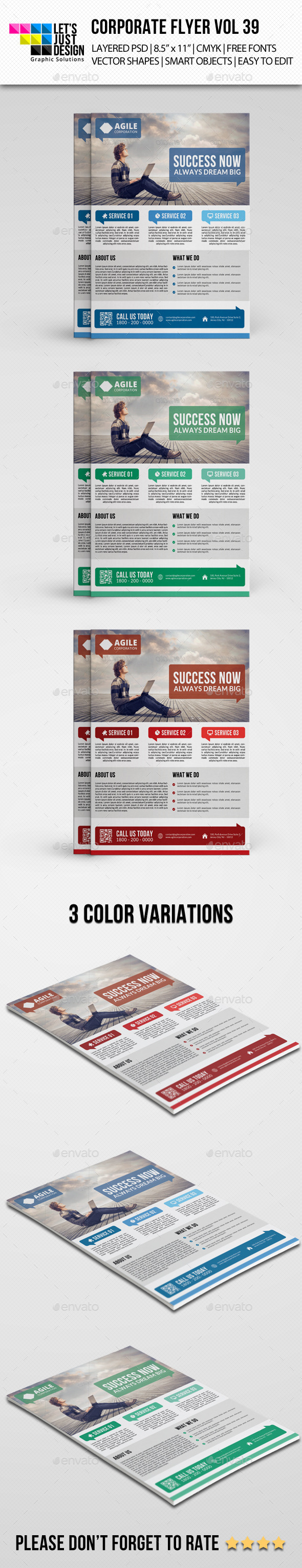 Corporate Flyer Template Vol 39 Corporate Flyer Template Vol 39