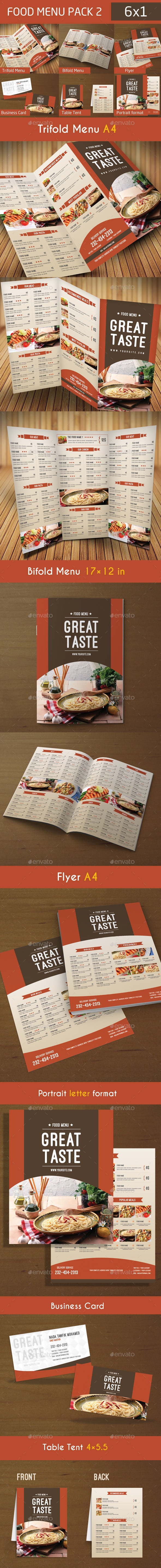 GraphicRiver Food Menu Pack 2 9767644 GraphicRiver Food Menu Pack 2 9767644