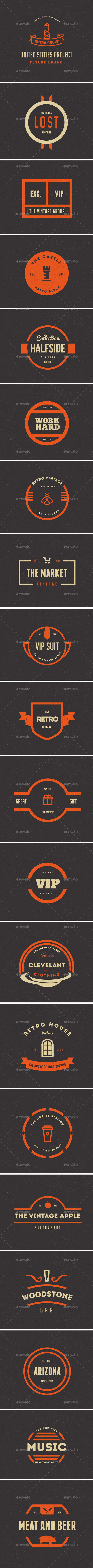 GraphicRiver 20 Vintage Logos Labels & Badges 9767831 GraphicRiver 20 Vintage Logos Labels & Badges 9767831