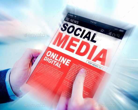 Digital Online Report News Social Media Concept (Misc) Photo Download