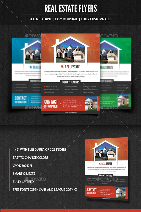 GraphicRiver Real Estate Flyer 9706670 GraphicRiver Real Estate Flyer 9706670