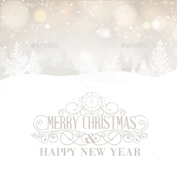Merry Christmas Landscape Merry Christmas Landscape