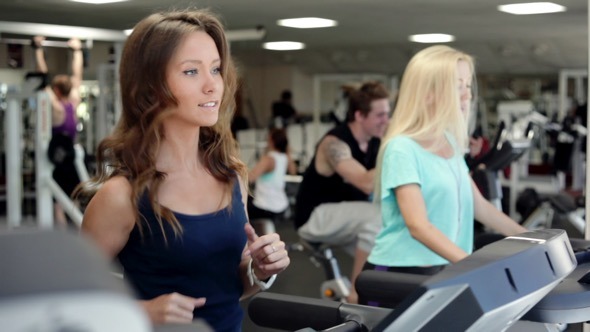 Running on a Treadmill Running on a Treadmill