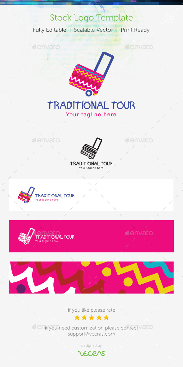 GraphicRiver Traditional Tour Stock Logo Template 9776818 GraphicRiver Traditional Tour Stock Logo Template 9776818