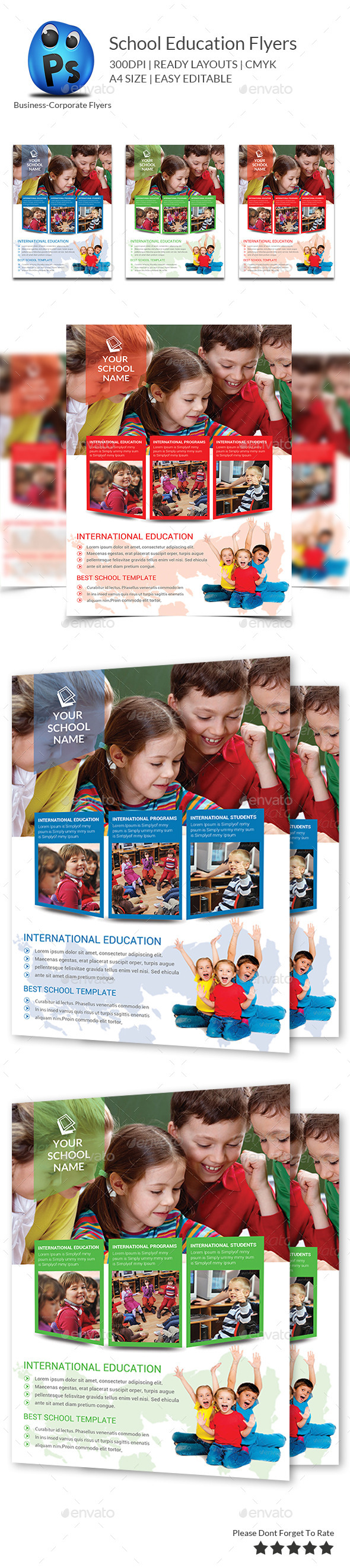 GraphicRiver Junior School Education Flyer Template 9778051 GraphicRiver Junior School Education Flyer Template 9778051