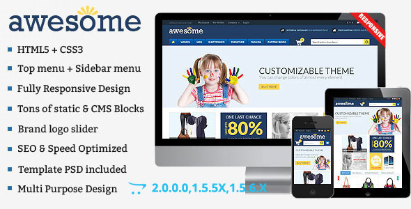 Awesome - Responsive Multipurpose OpenCart Theme