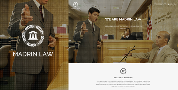 ThemeForest Madrin One Page Law Firm HTML Template 9623818 ThemeForest Madrin One Page Law Firm HTML Template 9623818