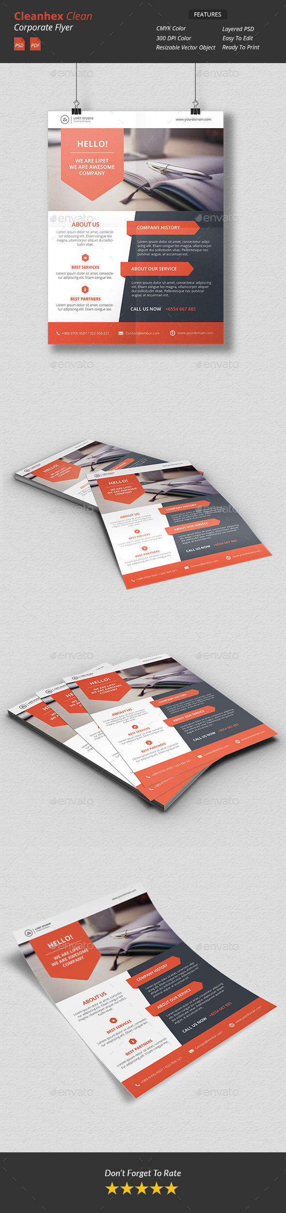 GraphicRiver Cleanhex Clean Corporate Flyer v3 9778626 GraphicRiver Cleanhex Clean Corporate Flyer v3 9778626