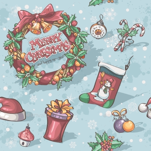 GraphicRiver Christmas and New Year Holidays 9778706 GraphicRiver Christmas and New Year Holidays 9778706