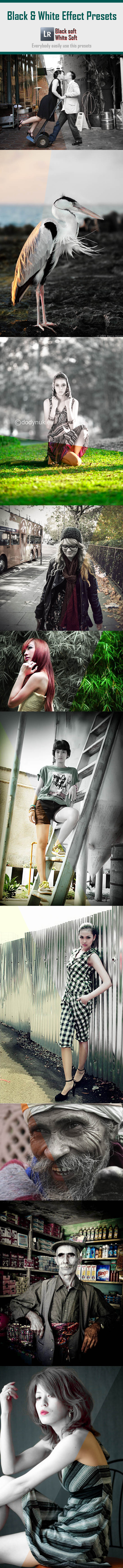 Black & White Effect Presets Black & White Effect Presets