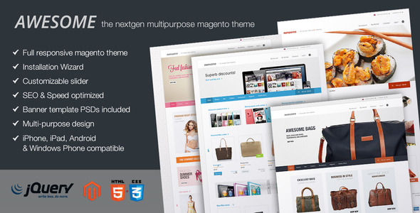 multi-gento a multi-purpose magento theme 