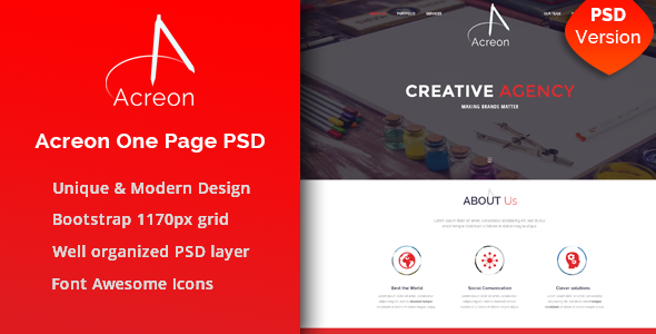 ThemeForest Acreon PSD Template 9779733 ThemeForest Acreon PSD Template 9779733