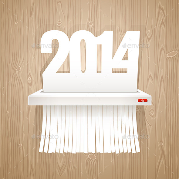 GraphicRiver Paper 2014 is Cut into Shredder 9738789 GraphicRiver Paper 2014 is Cut into Shredder 9738789
