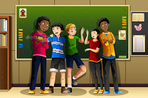 GraphicRiver Multi-Ethnic Students in the Classroom 9782236 GraphicRiver Multi-Ethnic Students in the Classroom 9782236