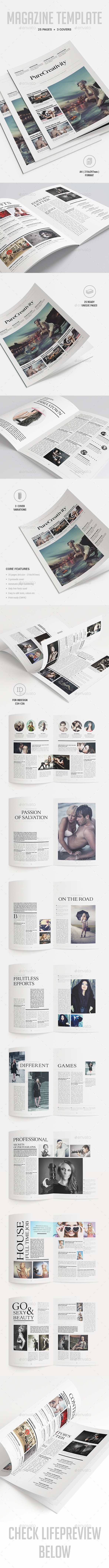 GraphicRiver Magazine Template 9783949 GraphicRiver Magazine Template 9783949