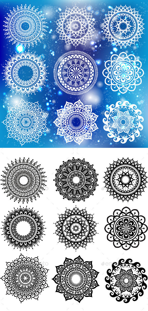 GraphicRiver Round Ornament Pattern 9784171 GraphicRiver Round Ornament Pattern 9784171