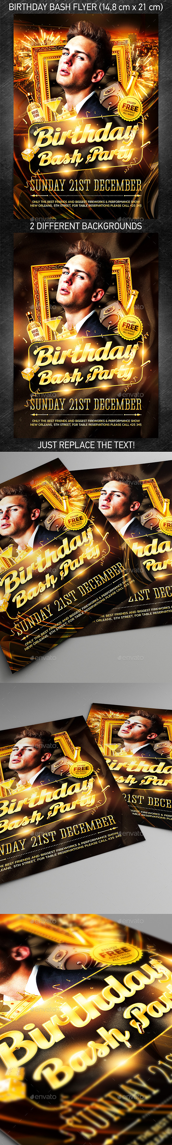 GraphicRiver Birthday Bash Party Flyer 9785203 GraphicRiver Birthday Bash Party Flyer 9785203