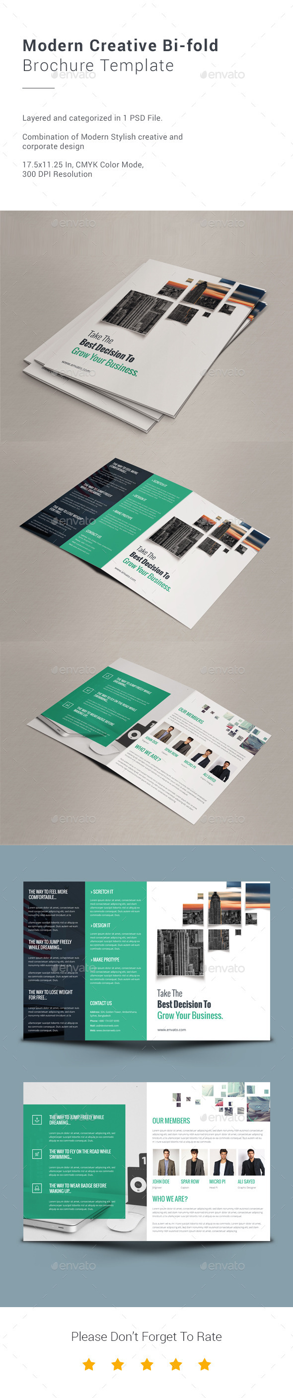GraphicRiver Modern Creative Bi-fold Brochure Template 9785934 GraphicRiver Modern Creative Bi-fold Brochure Template 9785934