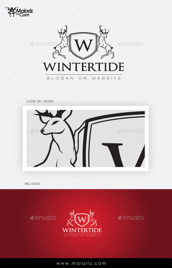 GraphicRiver Winter Crest Logo Template 9786710 GraphicRiver Winter Crest Logo Template 9786710