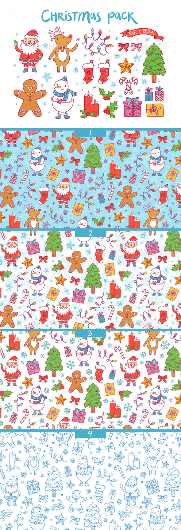 GraphicRiver Christmas Pack 9787947 GraphicRiver Christmas Pack 9787947