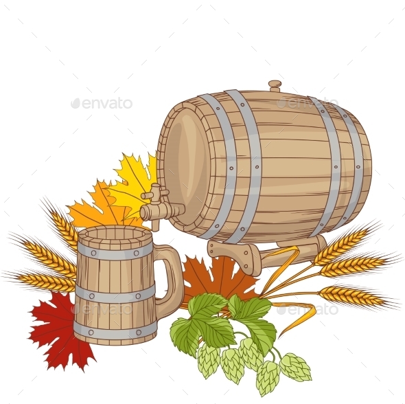 GraphicRiver Barrel Background 9788525 GraphicRiver Barrel Background 9788525